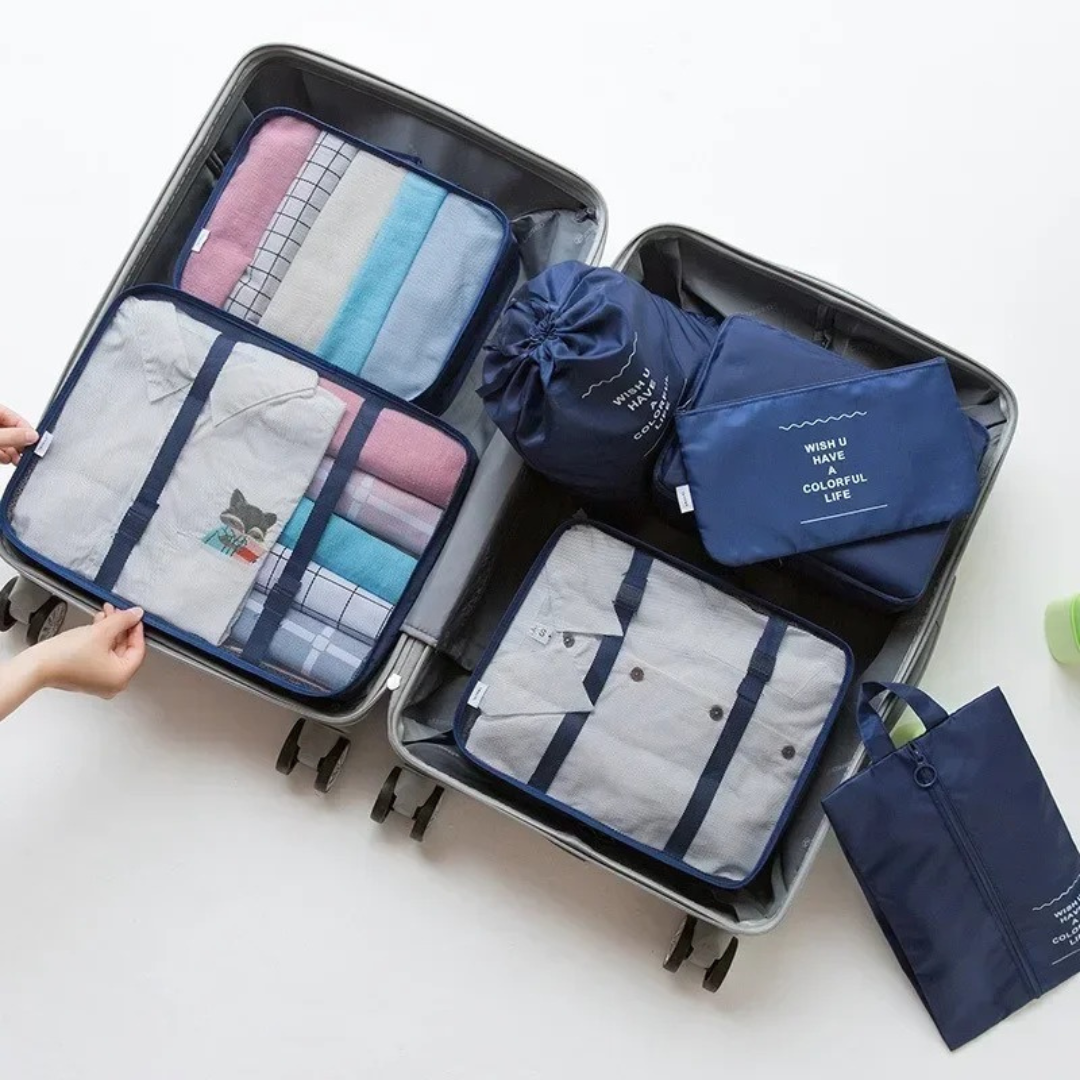 TripPack – 7-teiliges Reise-Organizer-Set für optimalen Stauraum