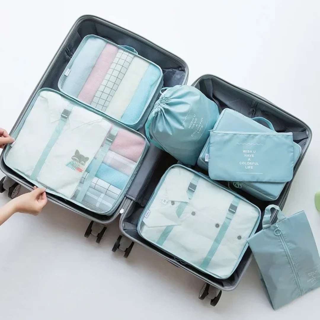 TripPack – 7-teiliges Reise-Organizer-Set für optimalen Stauraum