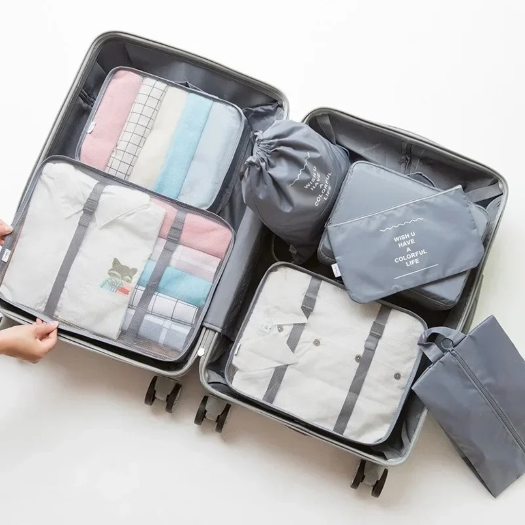 TripPack – 7-teiliges Reise-Organizer-Set für optimalen Stauraum