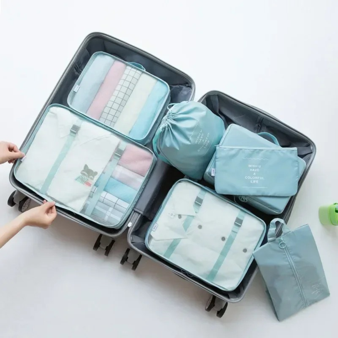 TripPack – 7-teiliges Reise-Organizer-Set für optimalen Stauraum